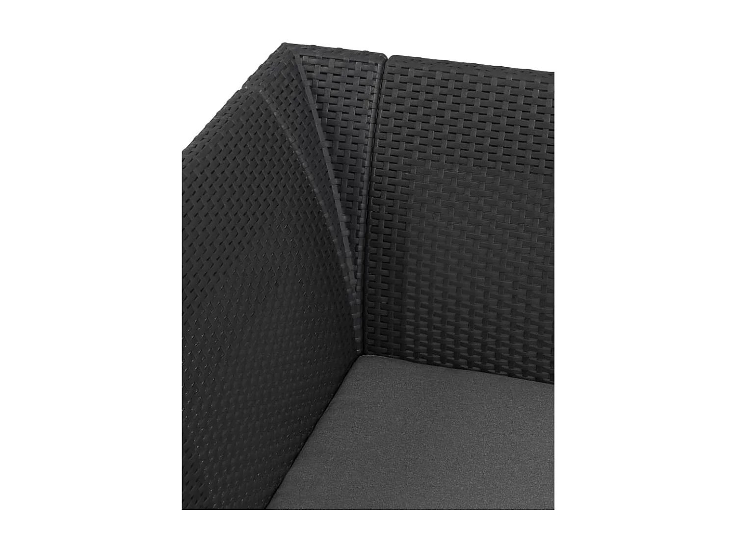 Keter Élément d'angle de jardin Rosalie Graphite