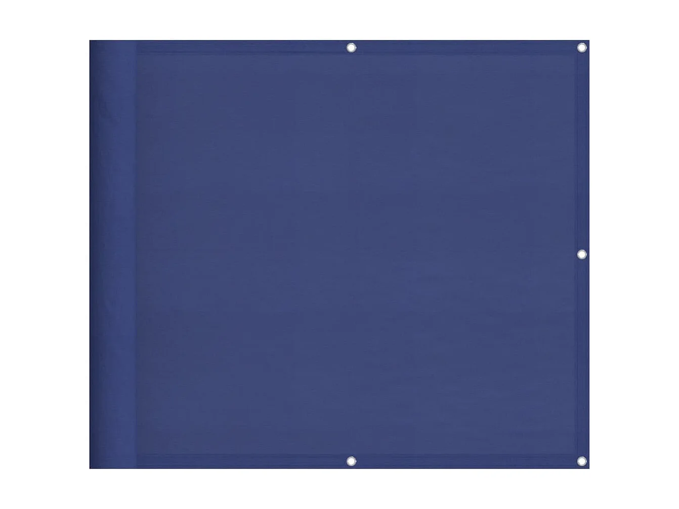 Paravento per balcone blu 90x700 cm 100% poliestere oxford