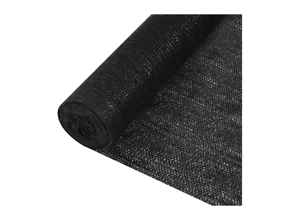 Rete privacy Nera 1,2x50 mt HDPE 195 g/m²