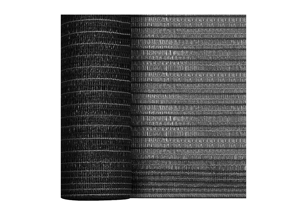 Privacynet Antraciet 1,5x50 m HDPE 75 g/m²