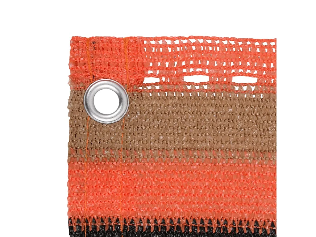 Balkonschirm Mehrfarbig 90x500 cm HDPE