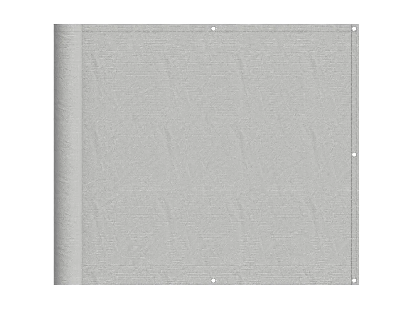 Écran de balcon gris clair 90x300 cm 100% polyester oxford