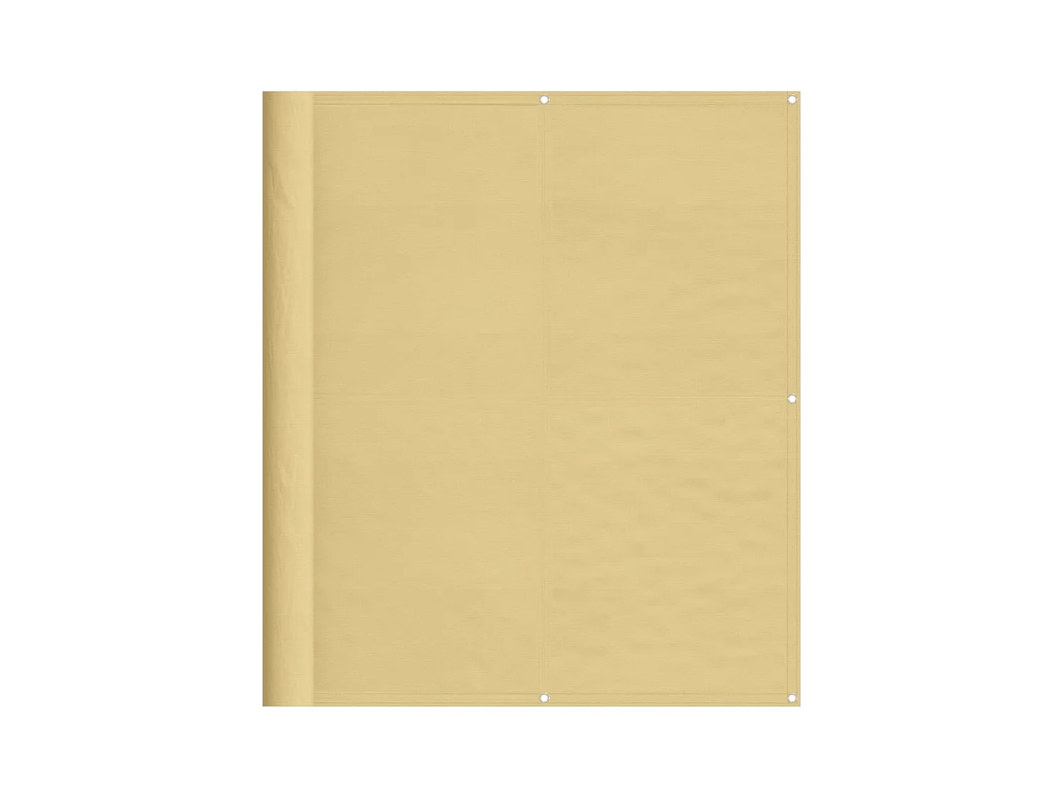 Zand balkonscherm 120x600 cm 100% polyester oxford
