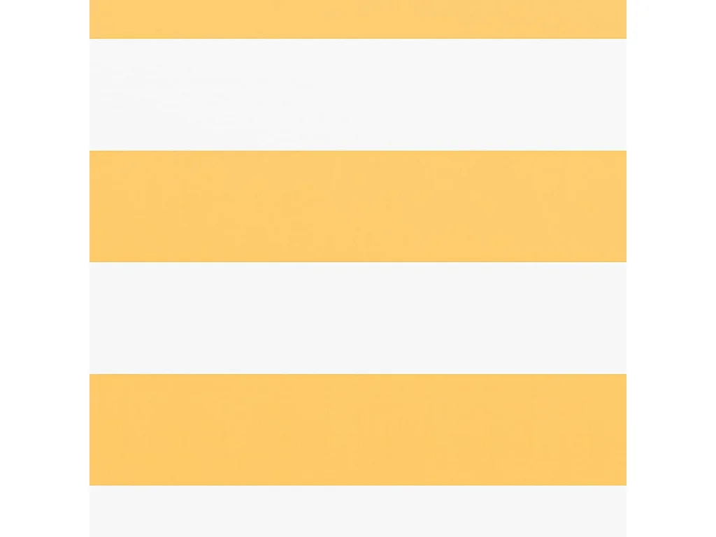 Écran de balcon Blanc et jaune 90x600 cm Tissu Oxford