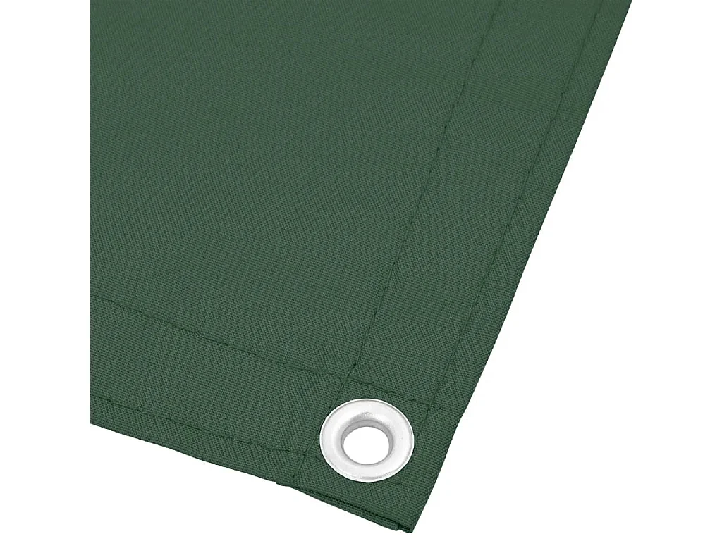 Écran de balcon vert foncé 75x700 cm 100% polyester oxford