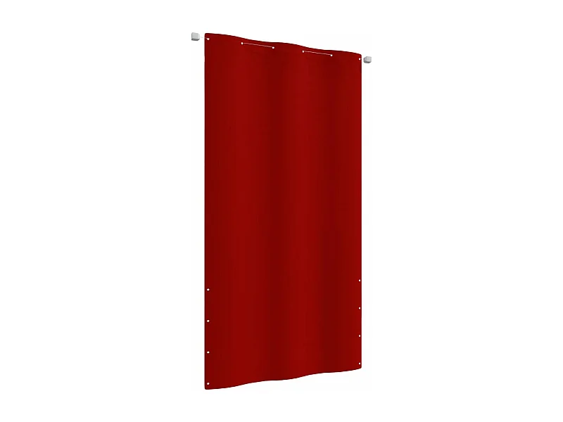 Paravento per balcone Tessuto Oxford rosso 120x240 cm