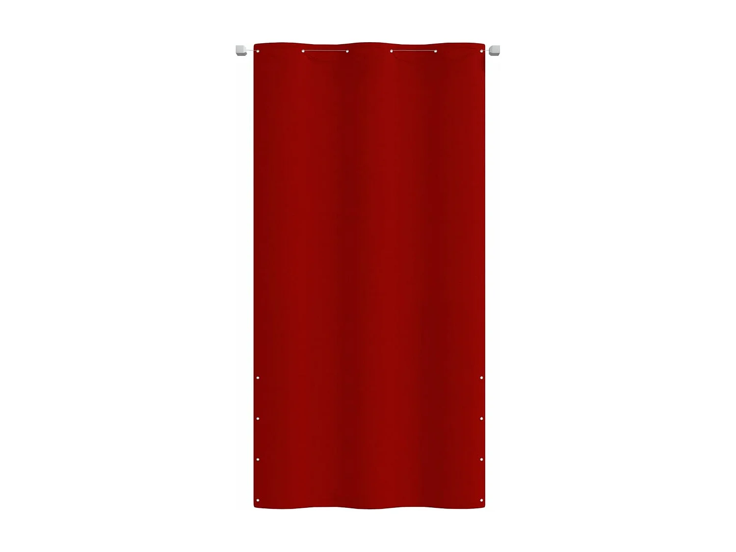 Paravento per balcone Tessuto Oxford rosso 120x240 cm