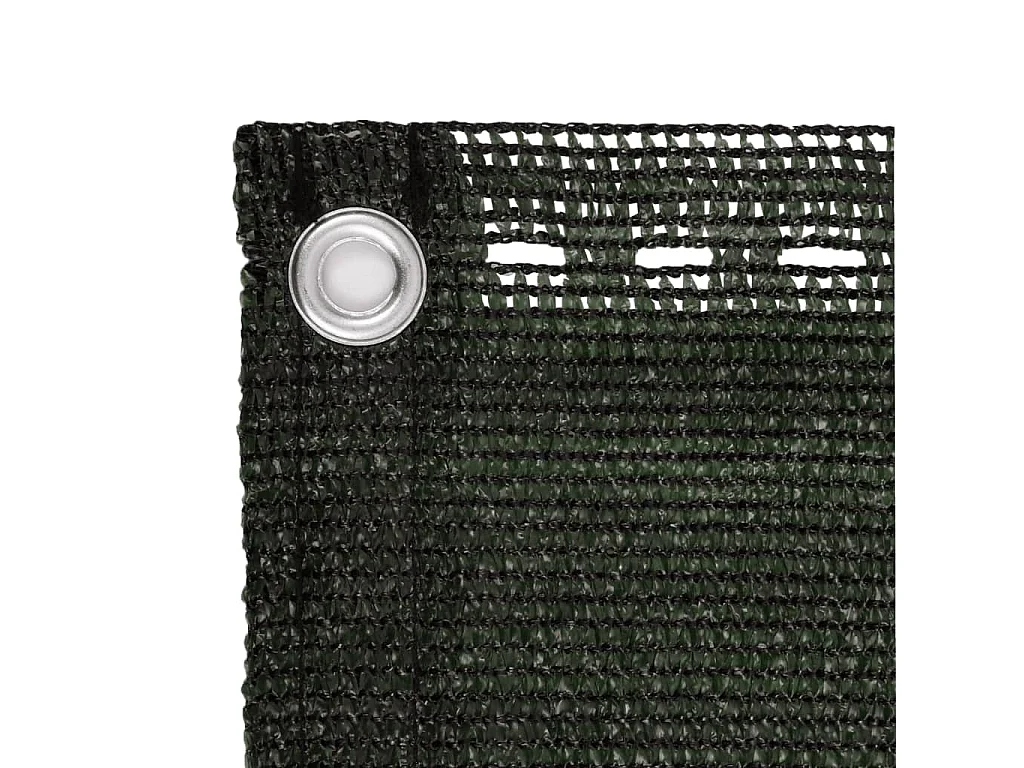 Écran de balcon Vert foncé 90x600 cm PEHD