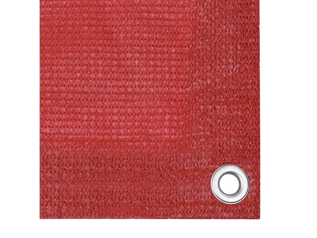 Paravento per balcone rosso 90x300 cm HDPE