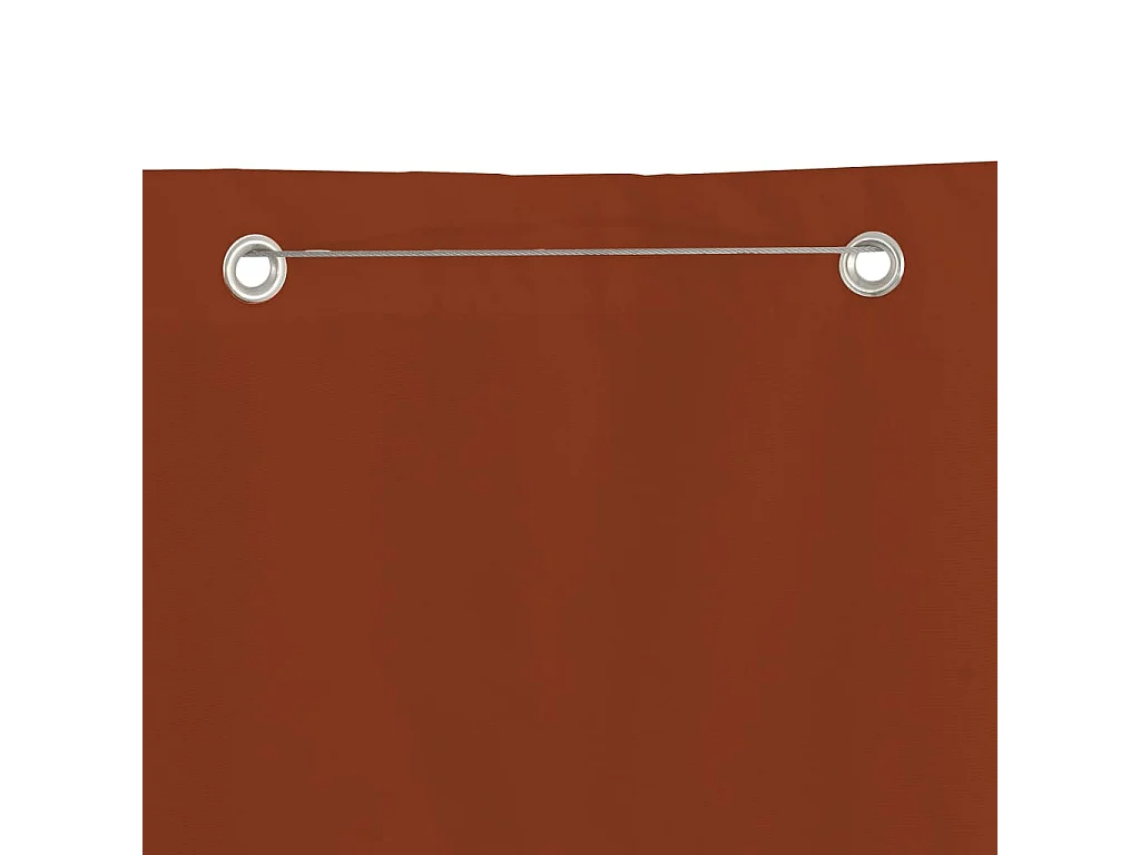 Tela de varanda Terracota 140x240 cm Tecido Oxford