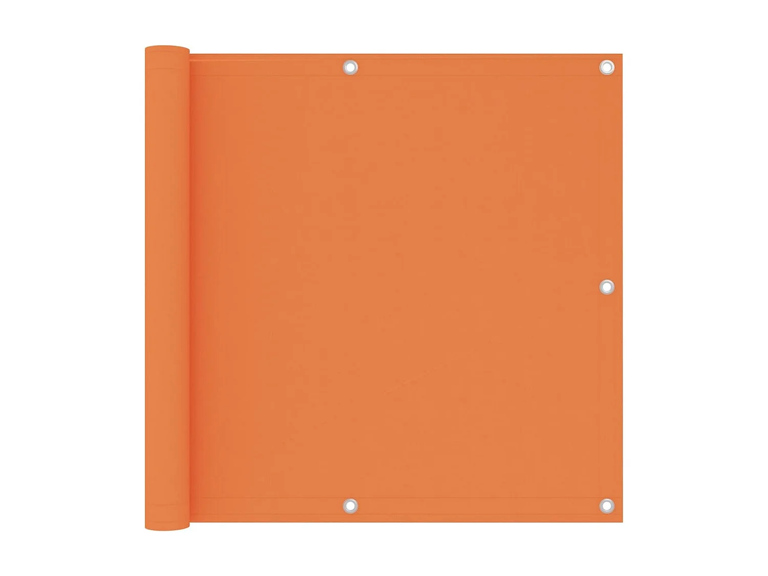 Écran de balcon Orange 90x300 cm Tissu Oxford