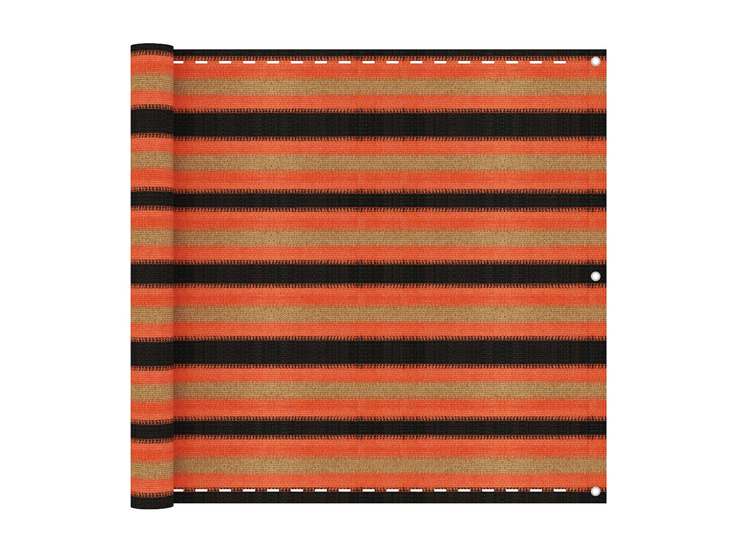 Balkonscherm Veelkleurig 90x400 cm HDPE