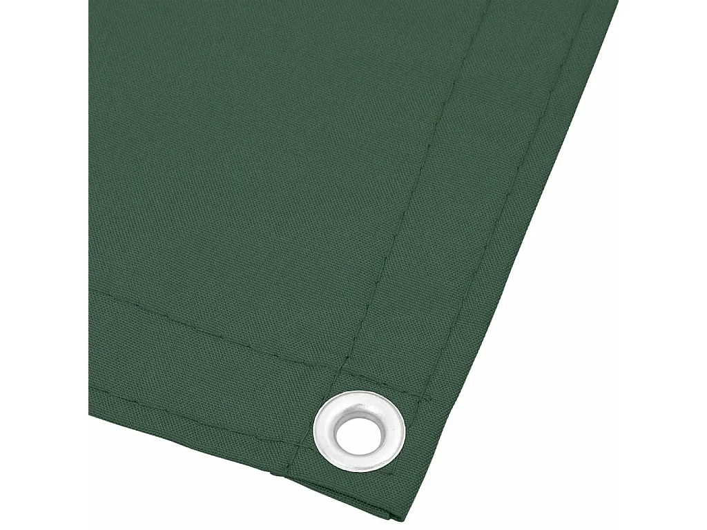 Écran de balcon vert foncé 75x1000 cm 100% polyester oxford