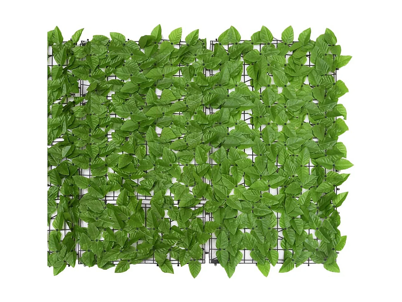 Tela de varanda com folhas verdes 500x100 cm