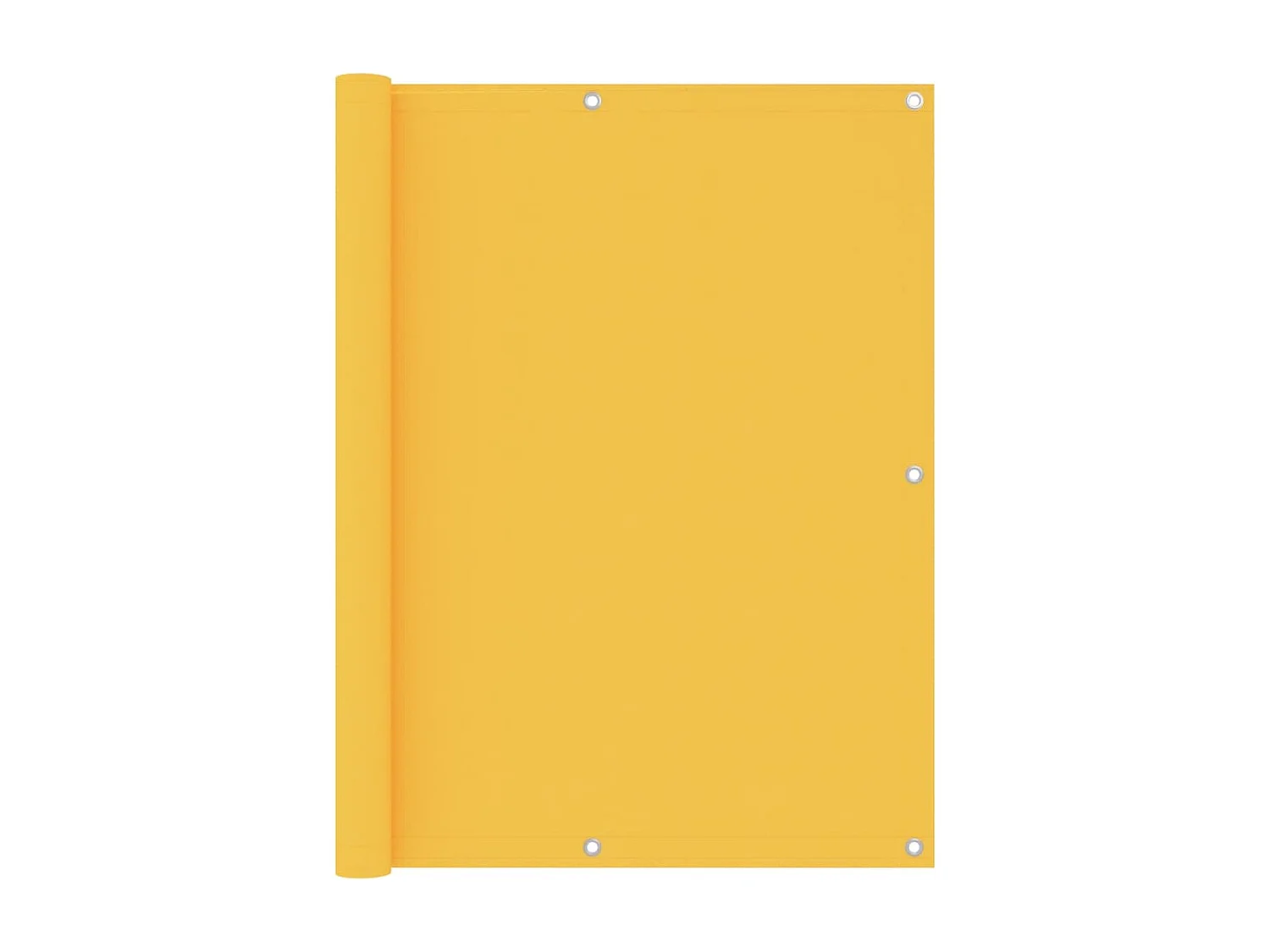 Balkonschirm Gelb 120x400 cm Oxford-Stoff
