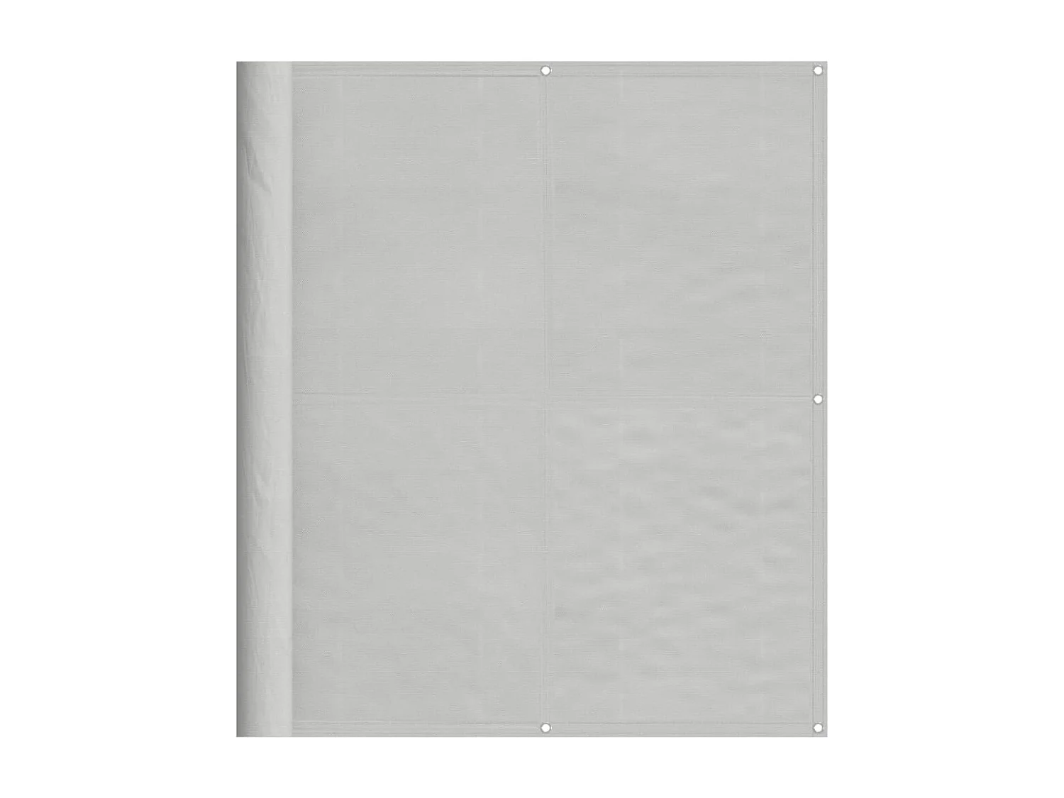 Écran de balcon gris clair 120x400 cm 100% polyester oxford