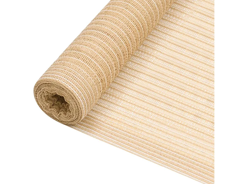 Rete privacy beige 1,5x50 mt HDPE 150 g/m²