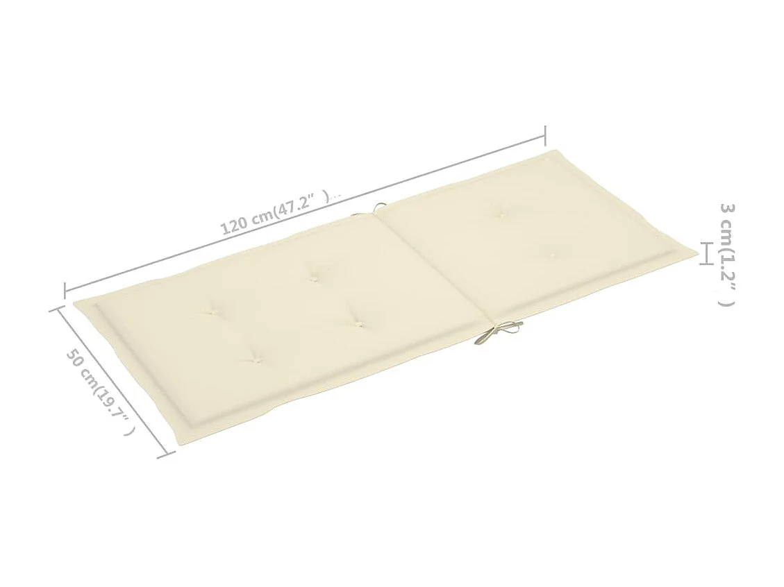 Sillas de jardín plegables 6 piezas con cojines madera de acacia