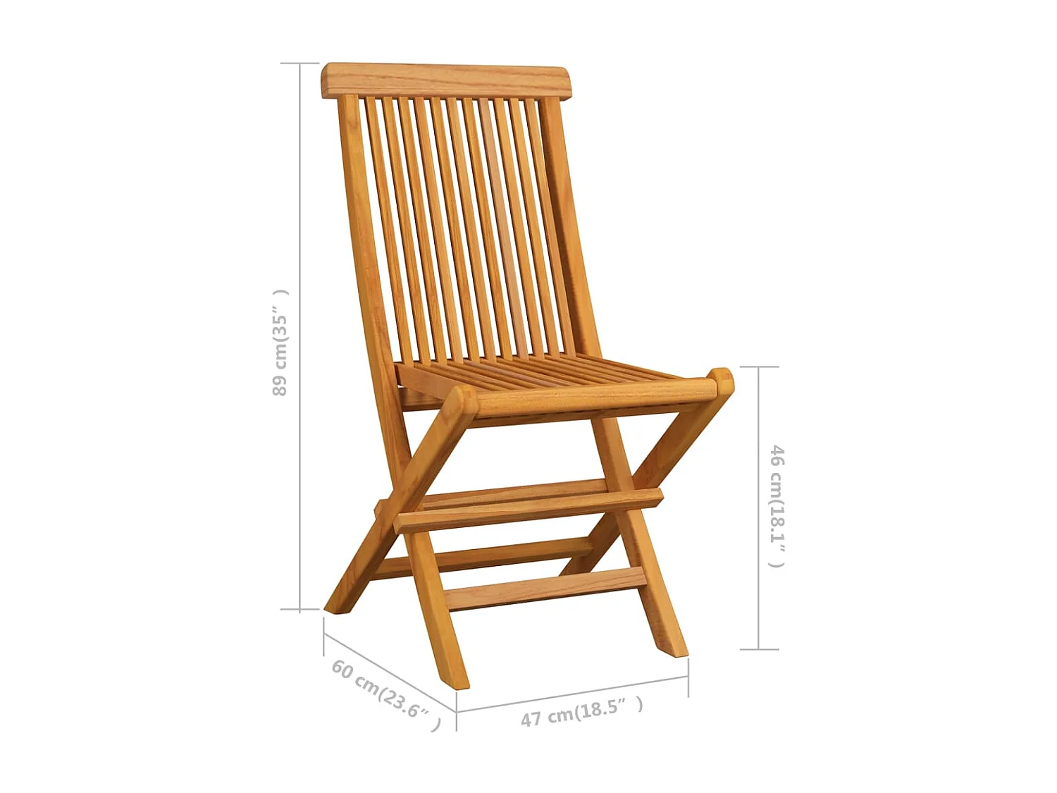 Chaises de jardin avec coussins anthracite 8 pcs Teck massif