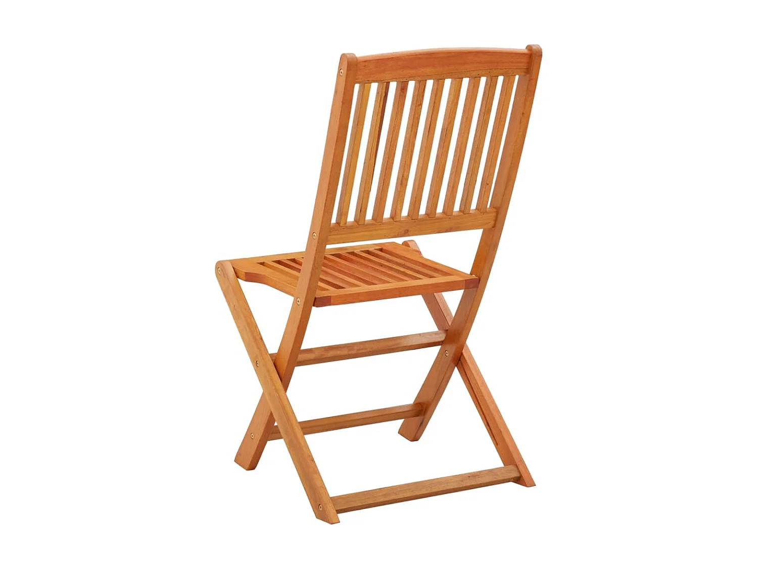 Opvouwbare tuinstoelen 4 stuks Massief eucalyptushout