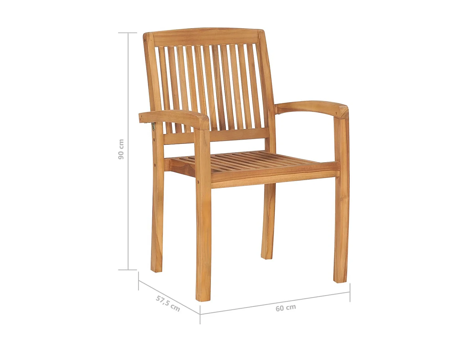 Chaises de jardin 2 pcs avec coussins bleu clair Bois de teck