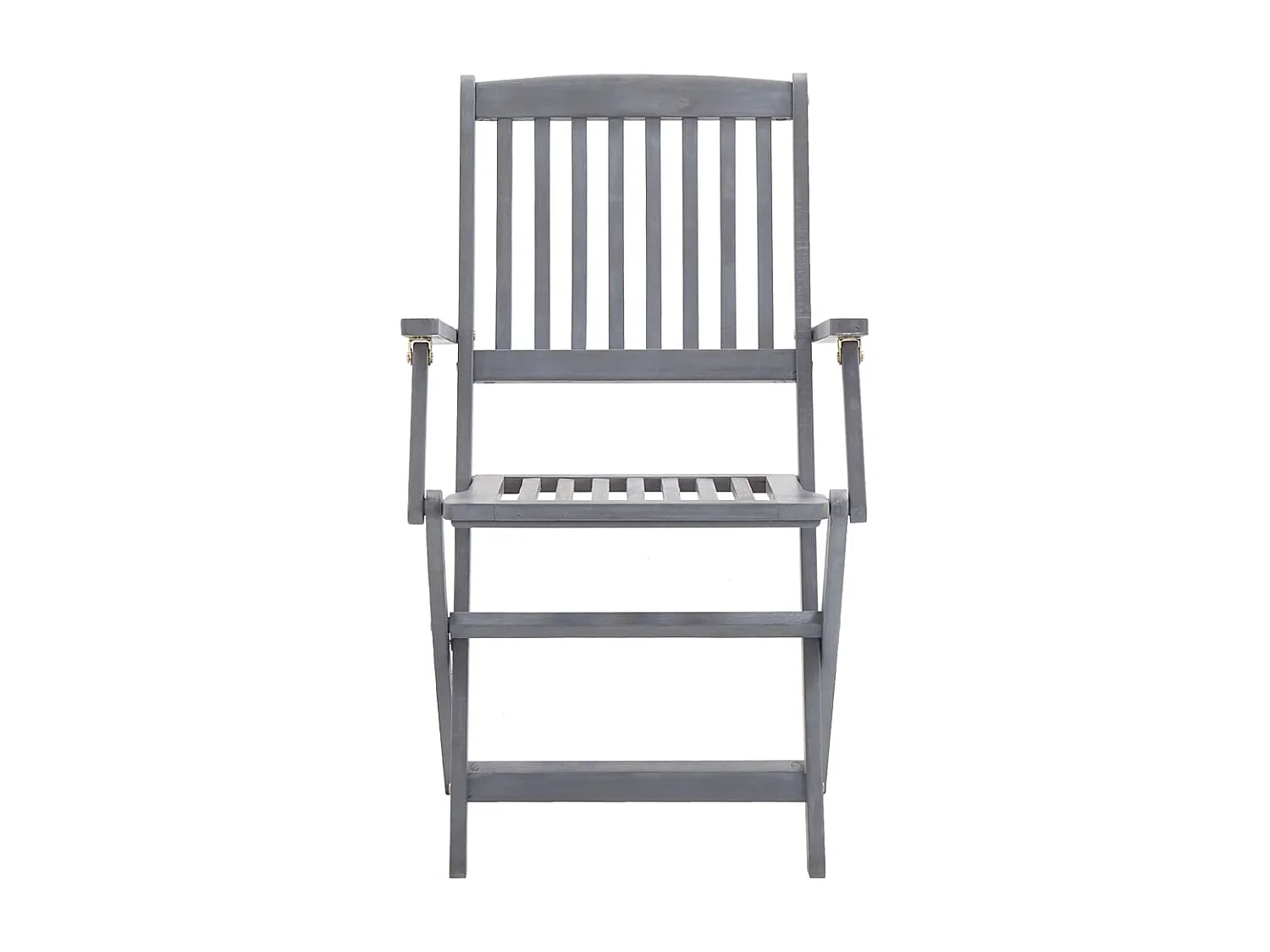 Outdoor klapstoelen 4 stuks met kussens van acaciahout