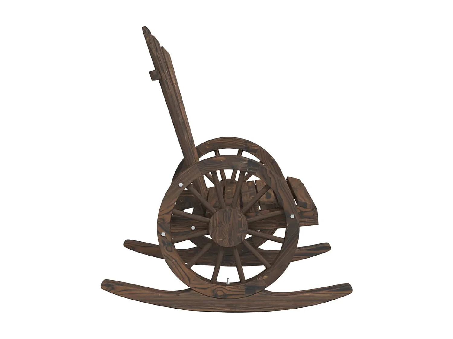 Chaises à bascule Adirondack lot de 2 bois de sapin massif