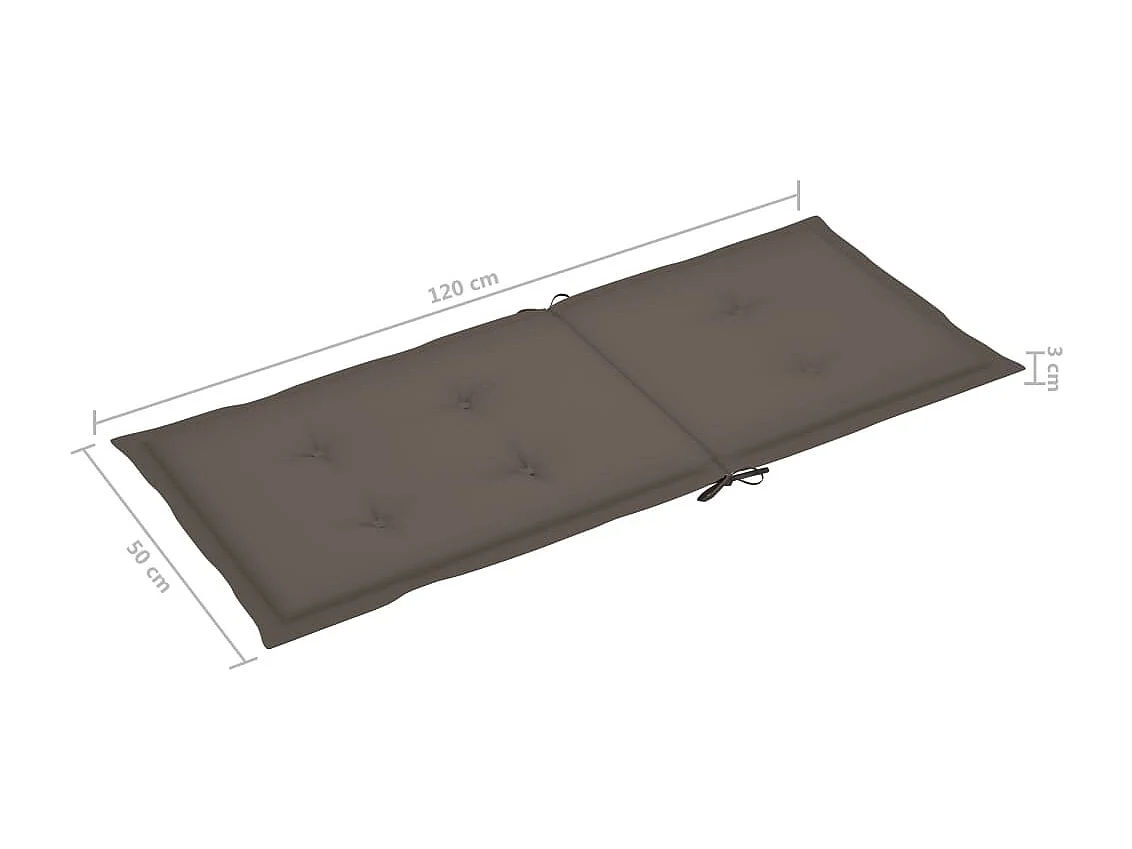 Sedie da giardino pieghevoli con cuscini 8 pz. Legno di acacia