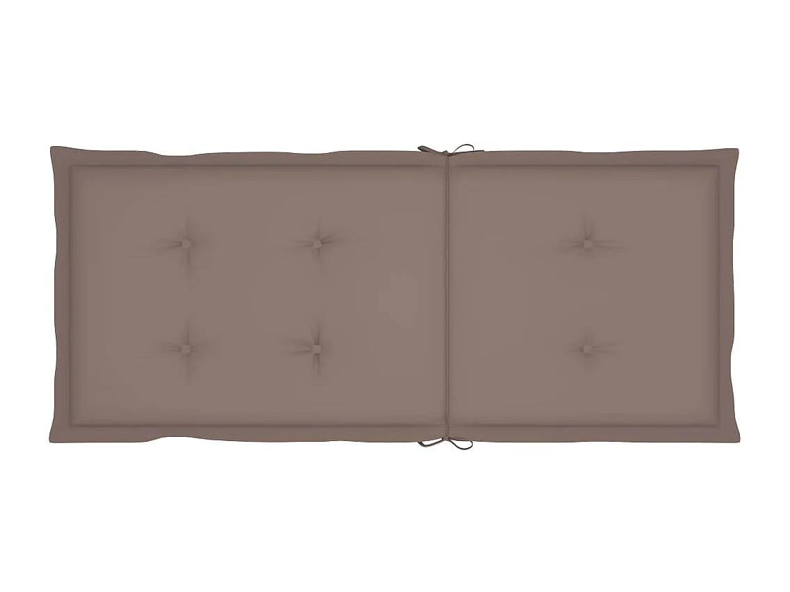 Chaises pliables de jardin avec coussins 8 pcs Bois d'acacia