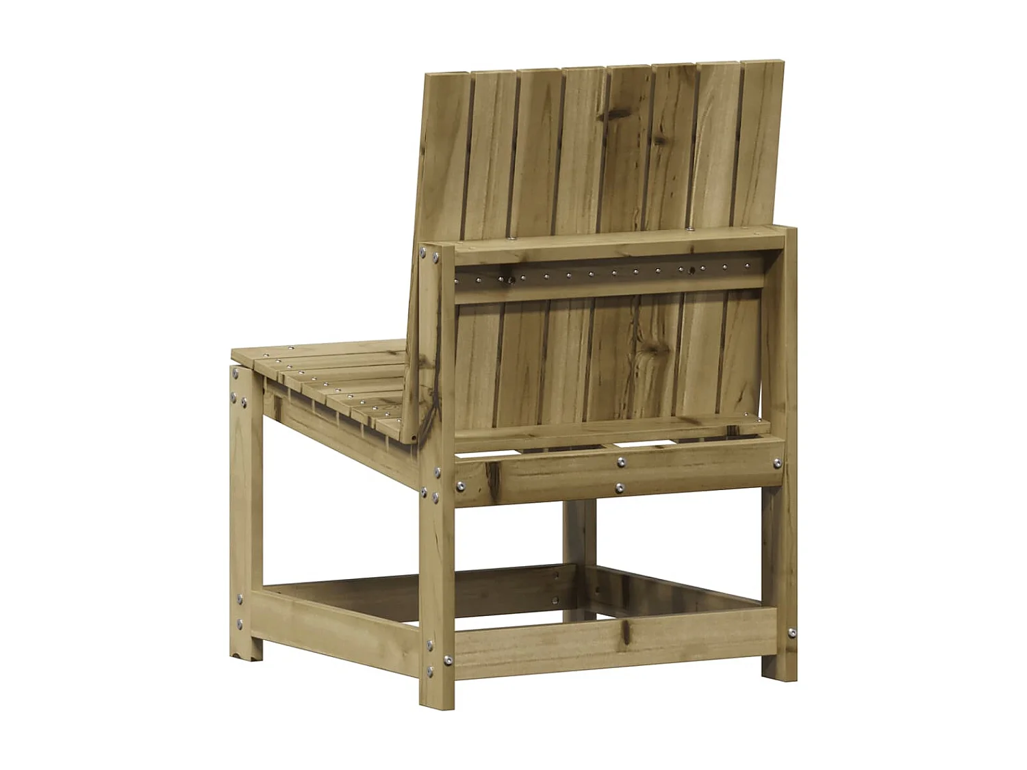 Mobili da giardino 3 pezzi in legno di pino impregnato