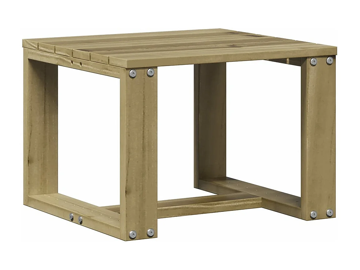 Mobili da giardino 3 pezzi in legno di pino impregnato