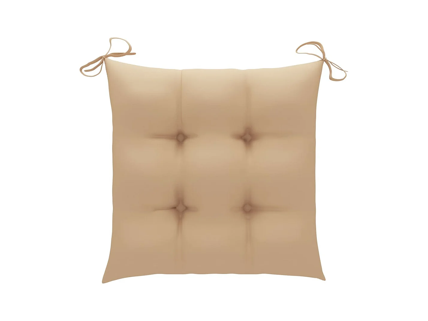 Chaises pliables de jardin 6 pcs avec coussins Bois d'acacia