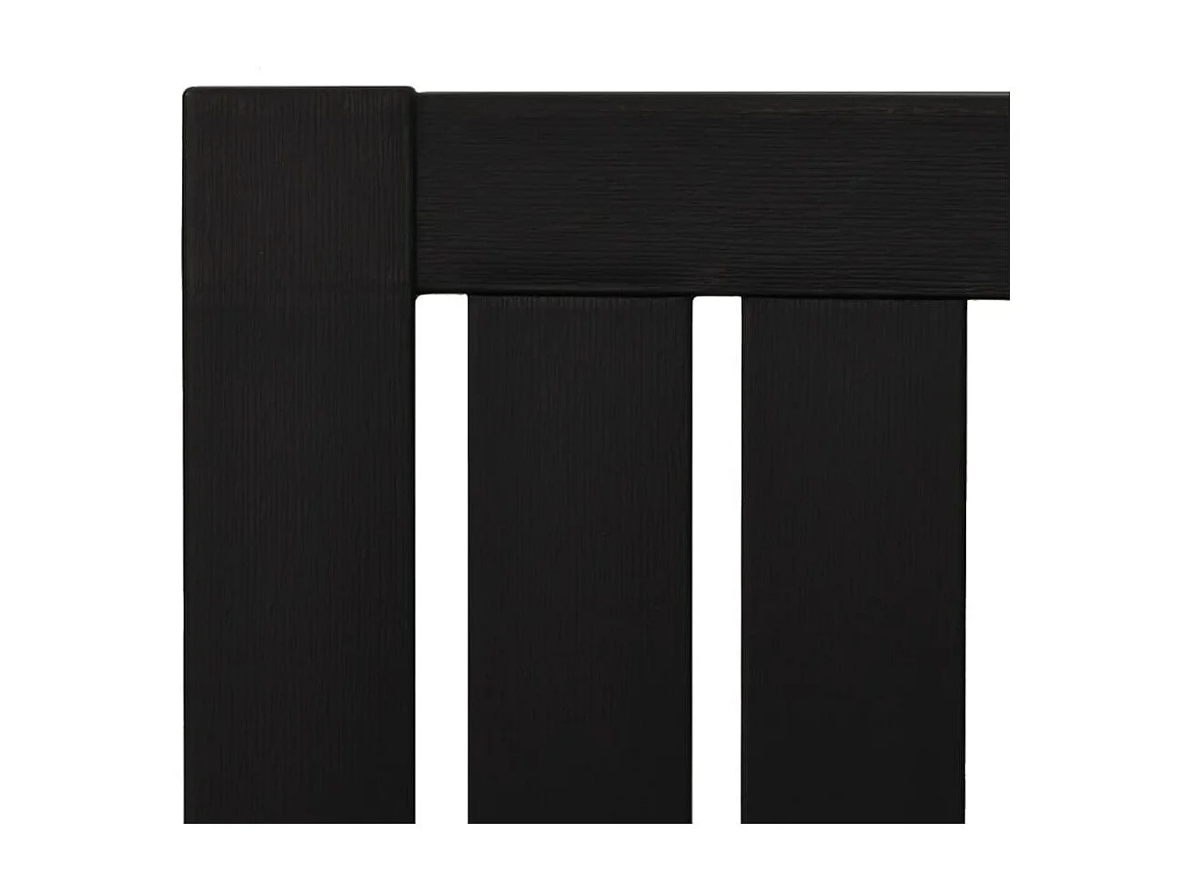 Chaises de jardin Adirondack lot de 2 noir polypropylène