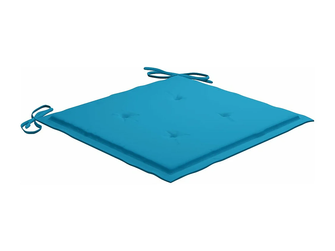 Chaises de jardin avec coussins 8 pcs Bois d'acacia solide Gris