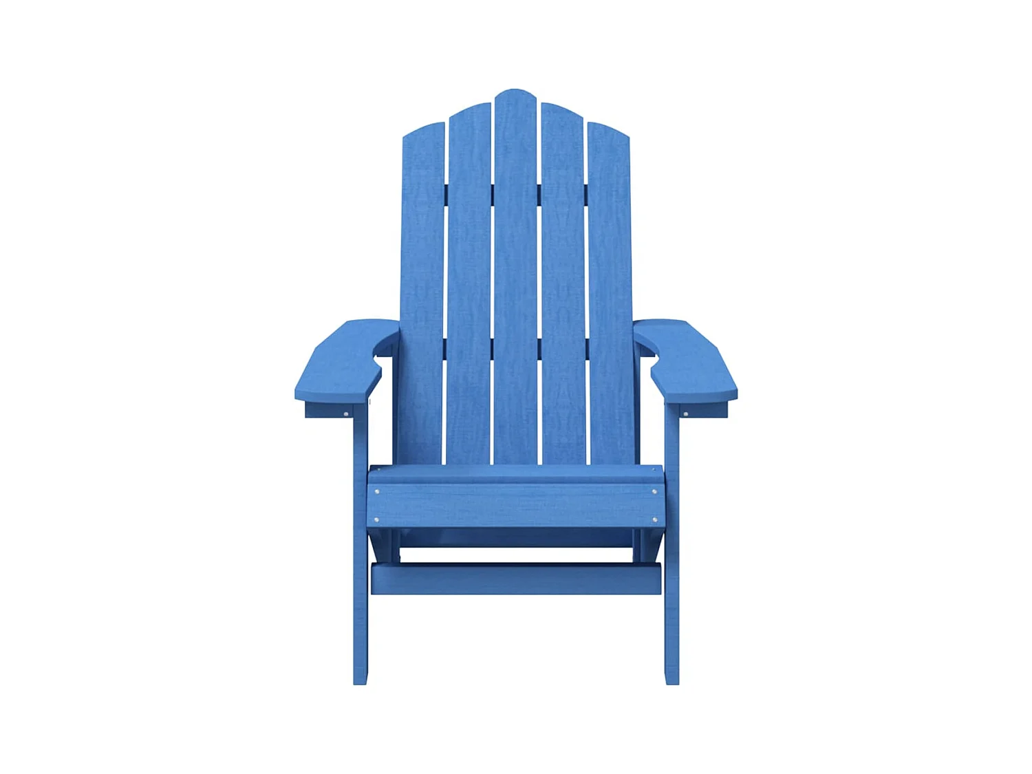 Adirondack tuinstoelen met HDPE tafel Aqua blauw