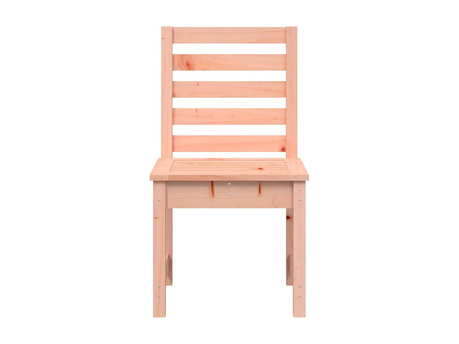 Conjunto de cadeiras de jardim com 2 50x48x91,5 cm em madeira maciça de abeto Douglas