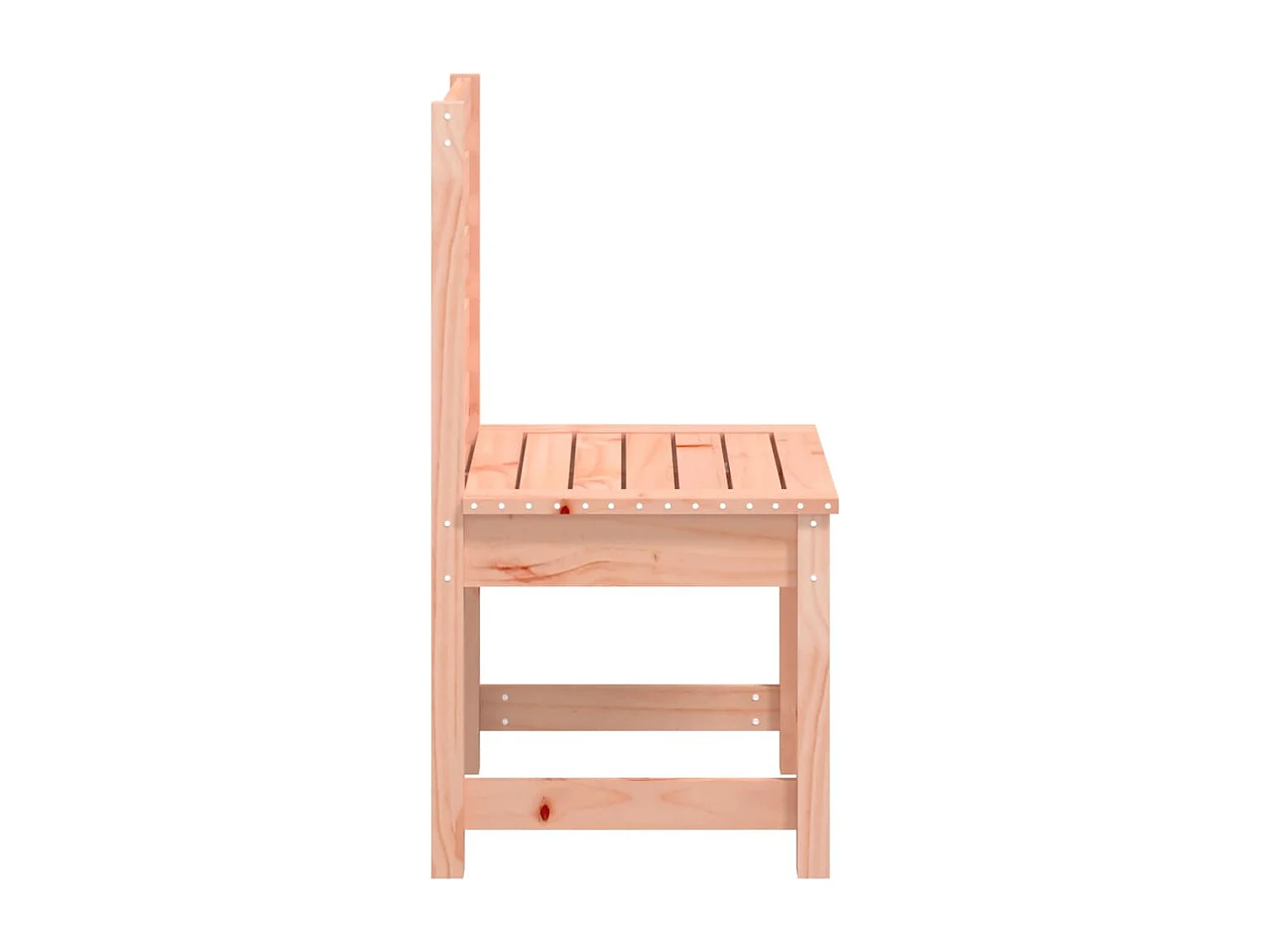 Conjunto de cadeiras de jardim com 2 50x48x91,5 cm em madeira maciça de abeto Douglas