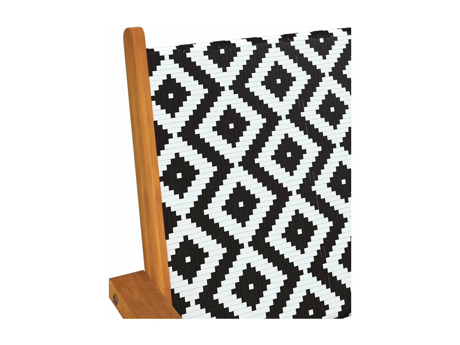 Chaises de jardin 2 pcs Bois d'acacia solide