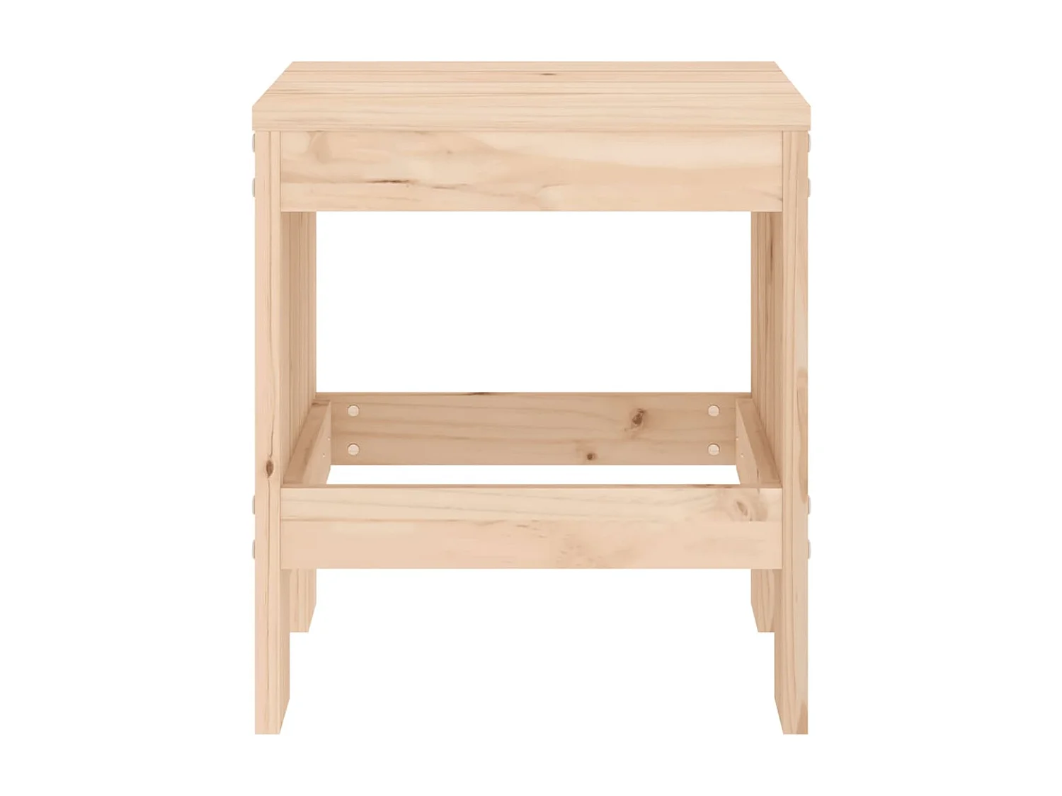 Tabourets de jardin 2 pcs 40x36x45 cm bois massif de pin