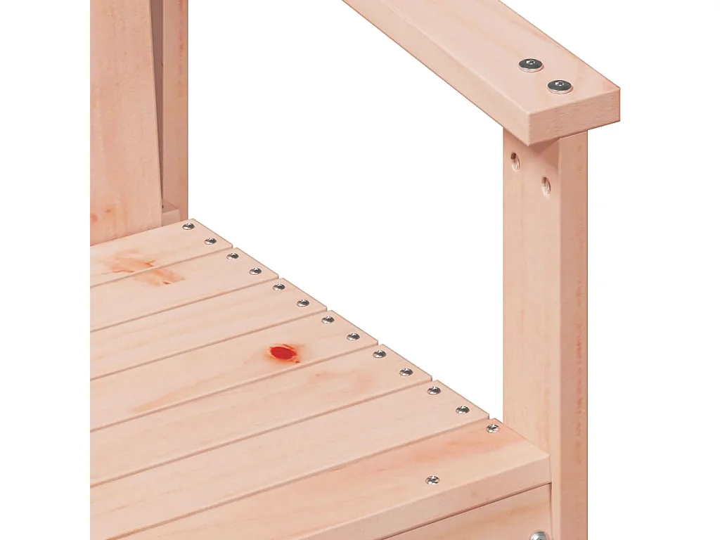 Salon de jardin 3 pcs bois massif douglas