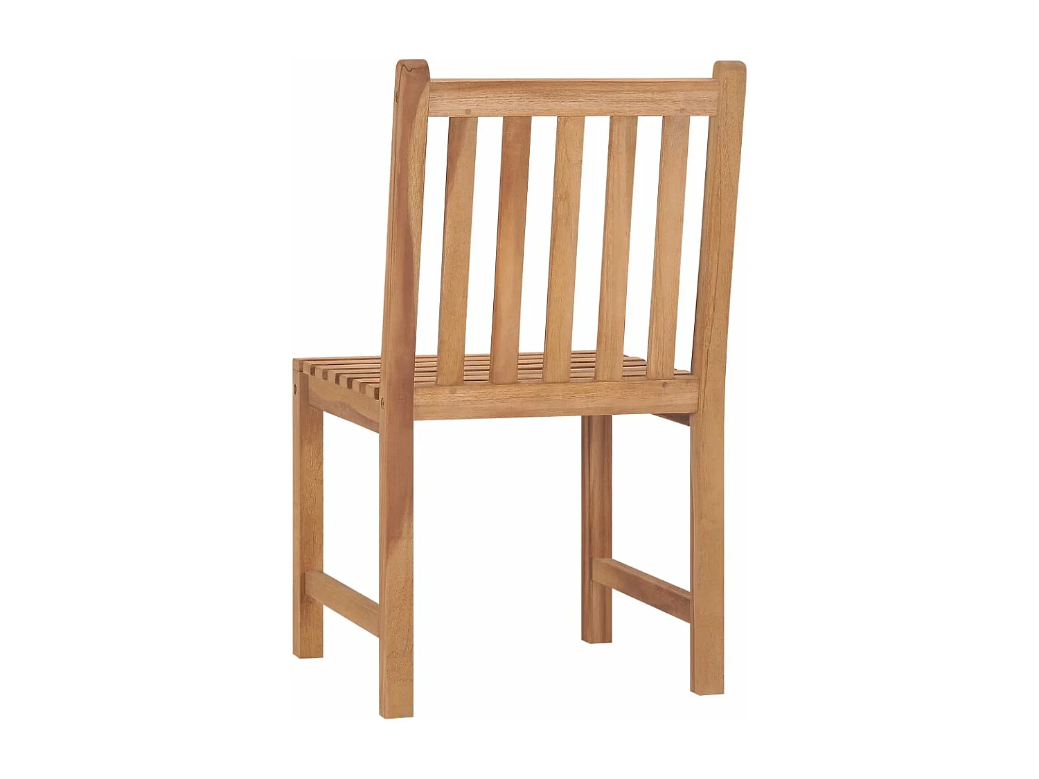 Chaises de jardin 8 pcs avec coussins Bois de teck massif