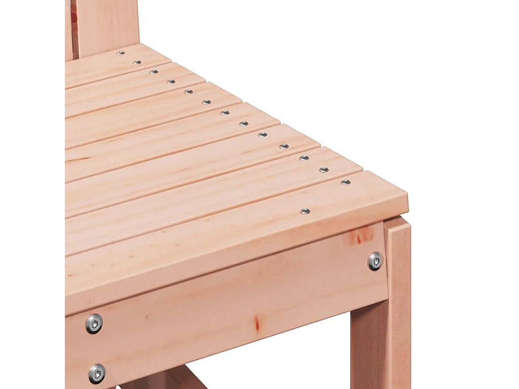 Muebles de jardín 3 piezas de madera maciza de Douglas.