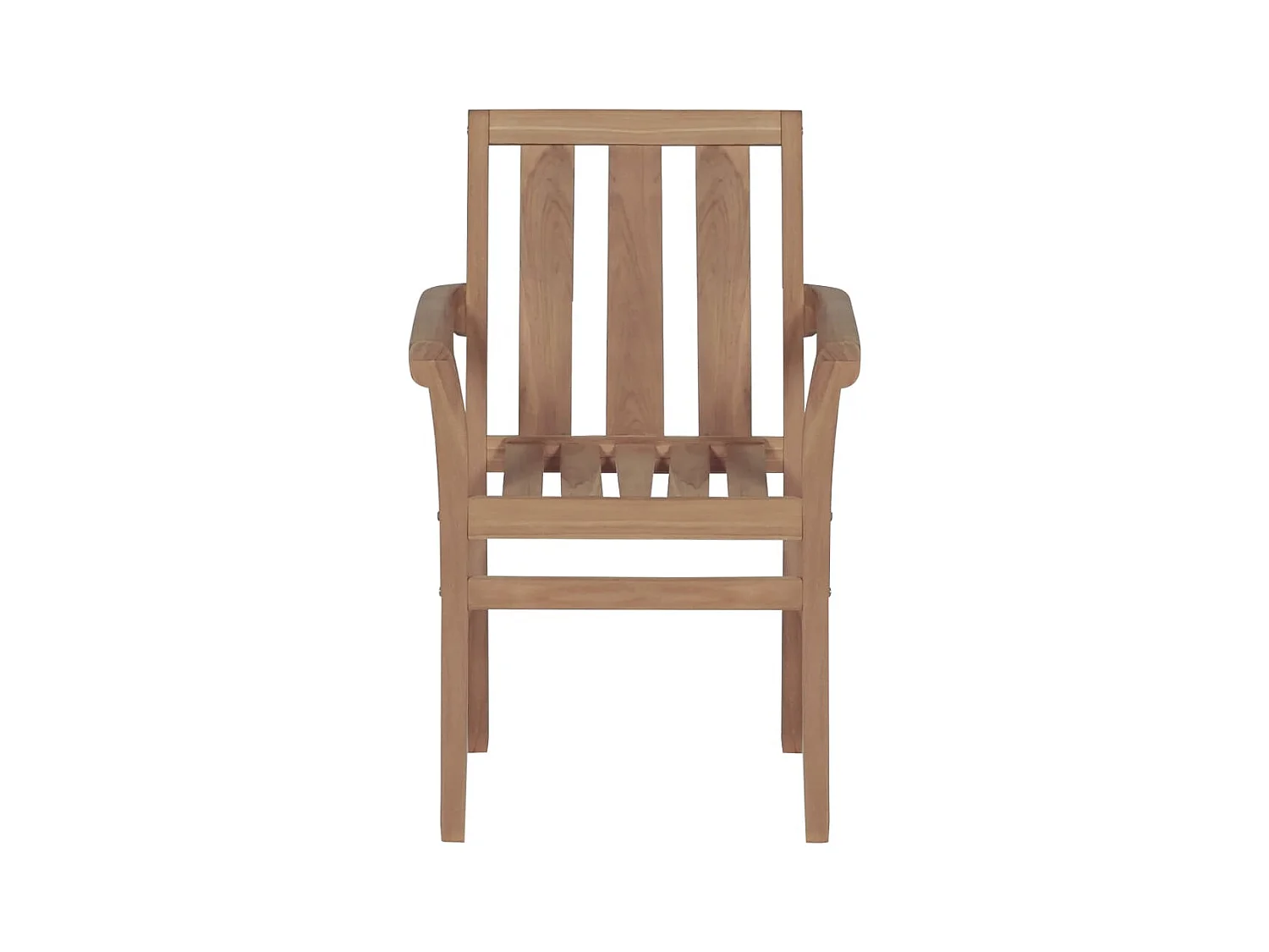 Chaises de jardin 2 pcs avec coussins à carreaux gris Teck