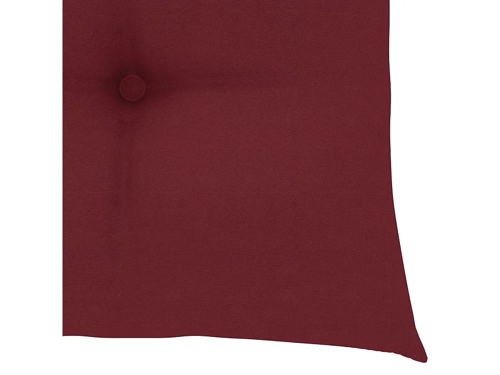 Chaises à dîner d'extérieur 3 pcs avec coussins Acacia massif