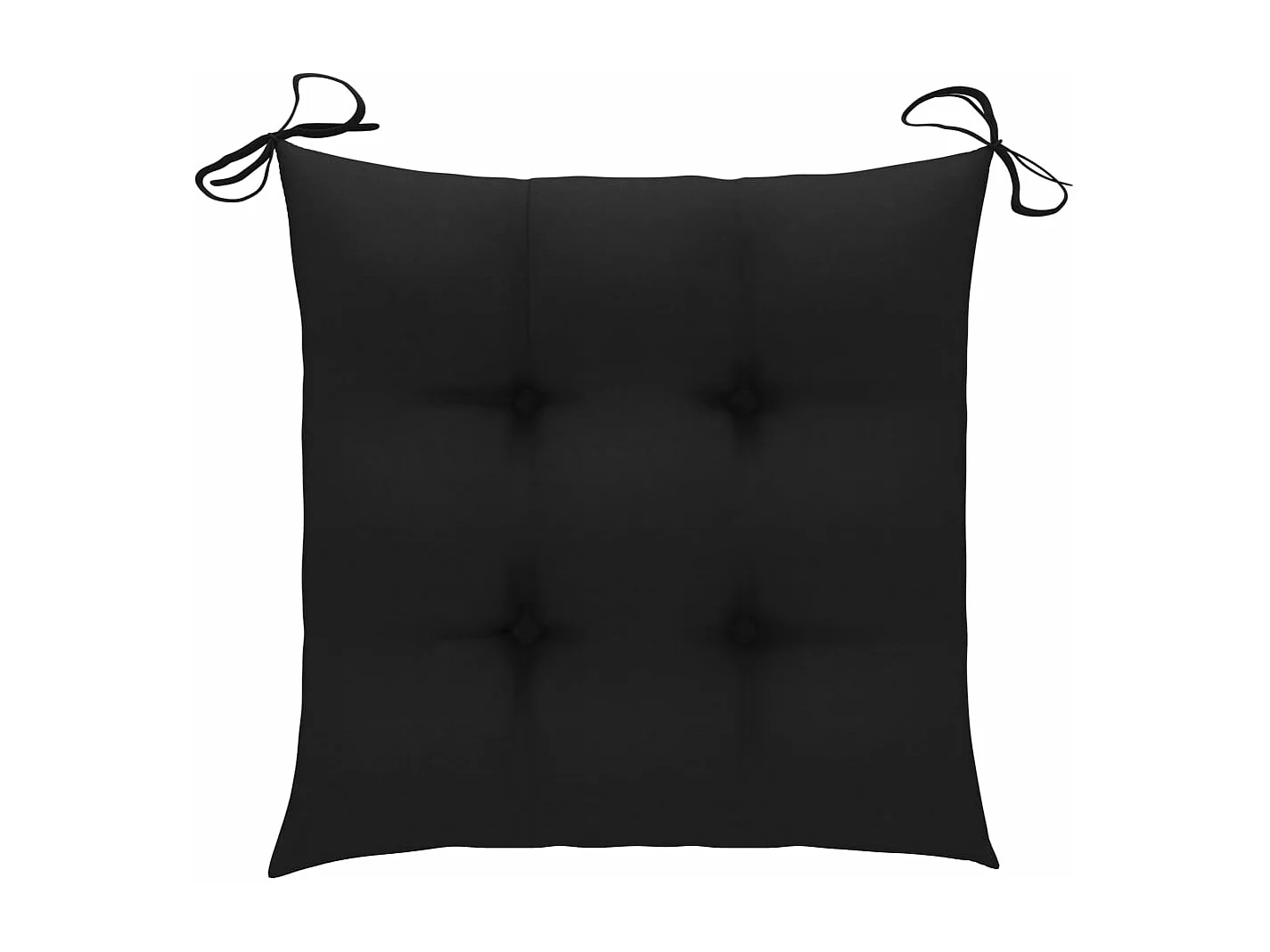 Chaises pliables de jardin 6 pcs avec coussins Bois d'acacia