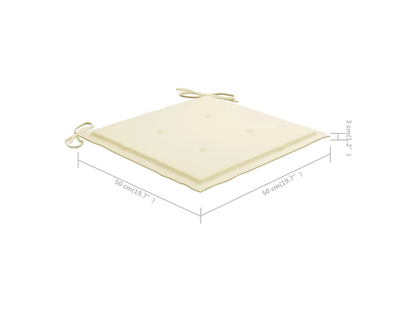 Chaises de jardin 2 pcs avec coussins Bois de teck massif