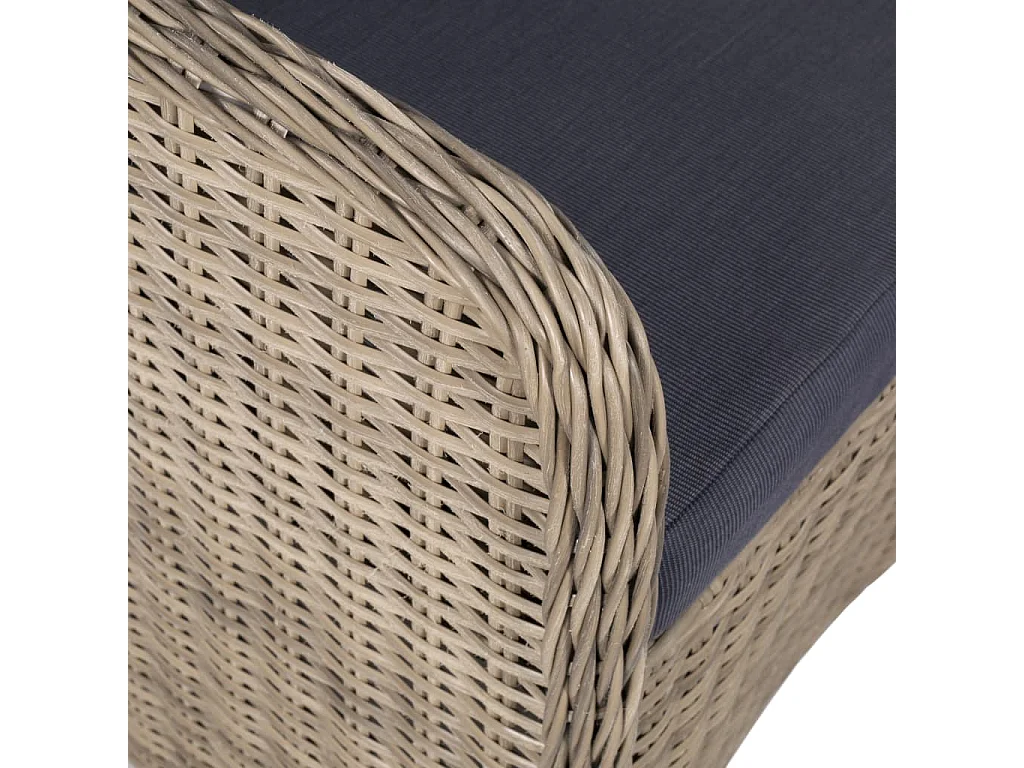 Buitenstoelen met kussens 2 stuks Kunststof wicker Bruin