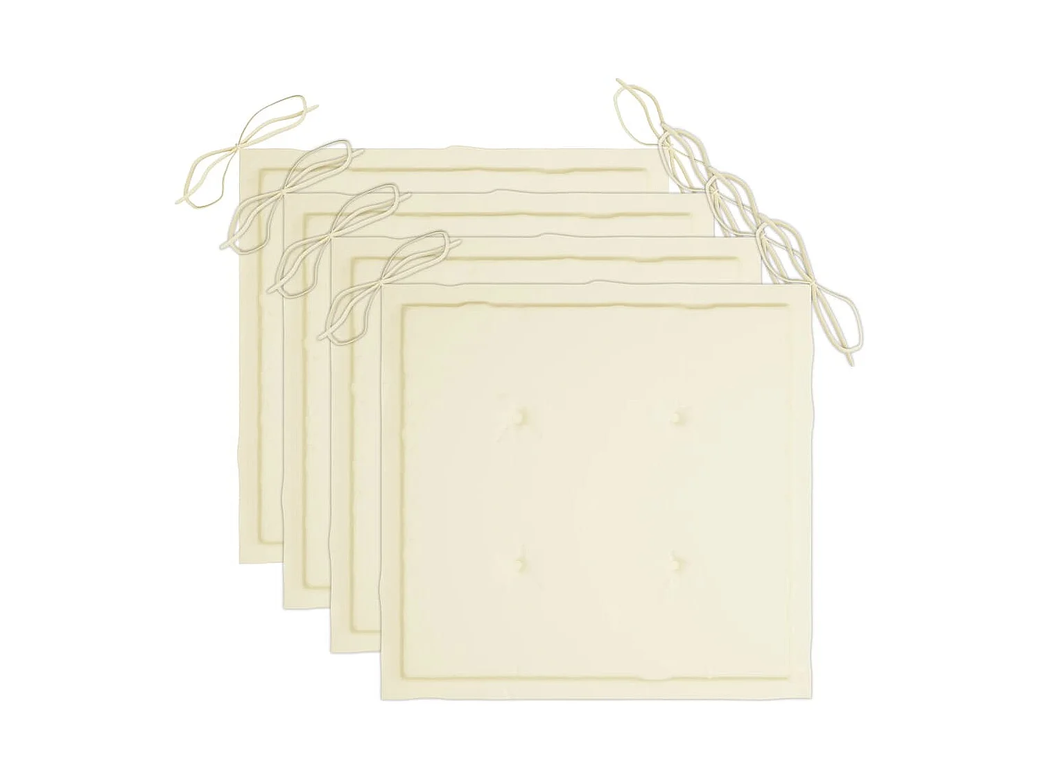 Chaises de jardin avec coussins 4 pcs Gris Bois d'acacia massif