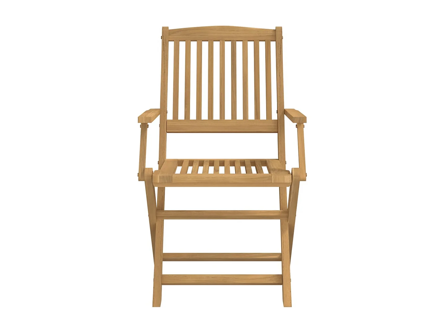 Opvouwbare tuinstoelen set van 4 massief acaciahout