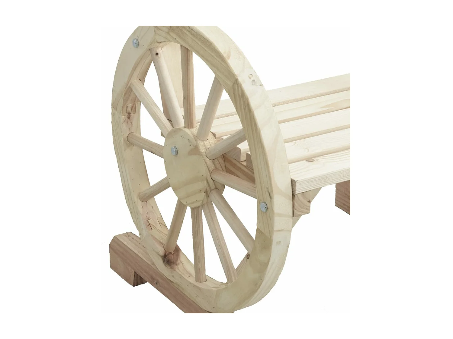 Chaises de jardin lot de 2 58x58x78,5 cm bois de sapin massif